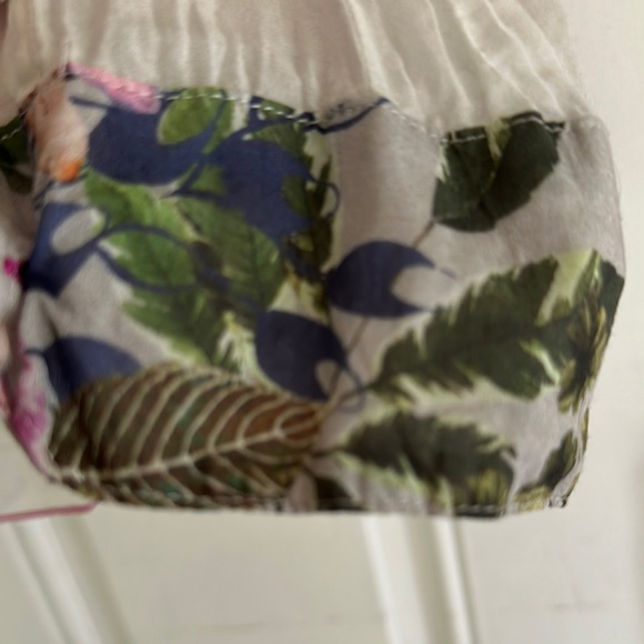 Johnny Was 3J Floral Sheer Button-Up Blouse. Sz S p2p 20” - Picture 3 of 7